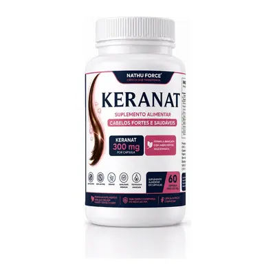 Pote de Keranat 300 mg Nathu Force