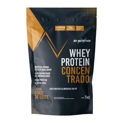 Pacote do Whey Protein Concentrado de 1 kg